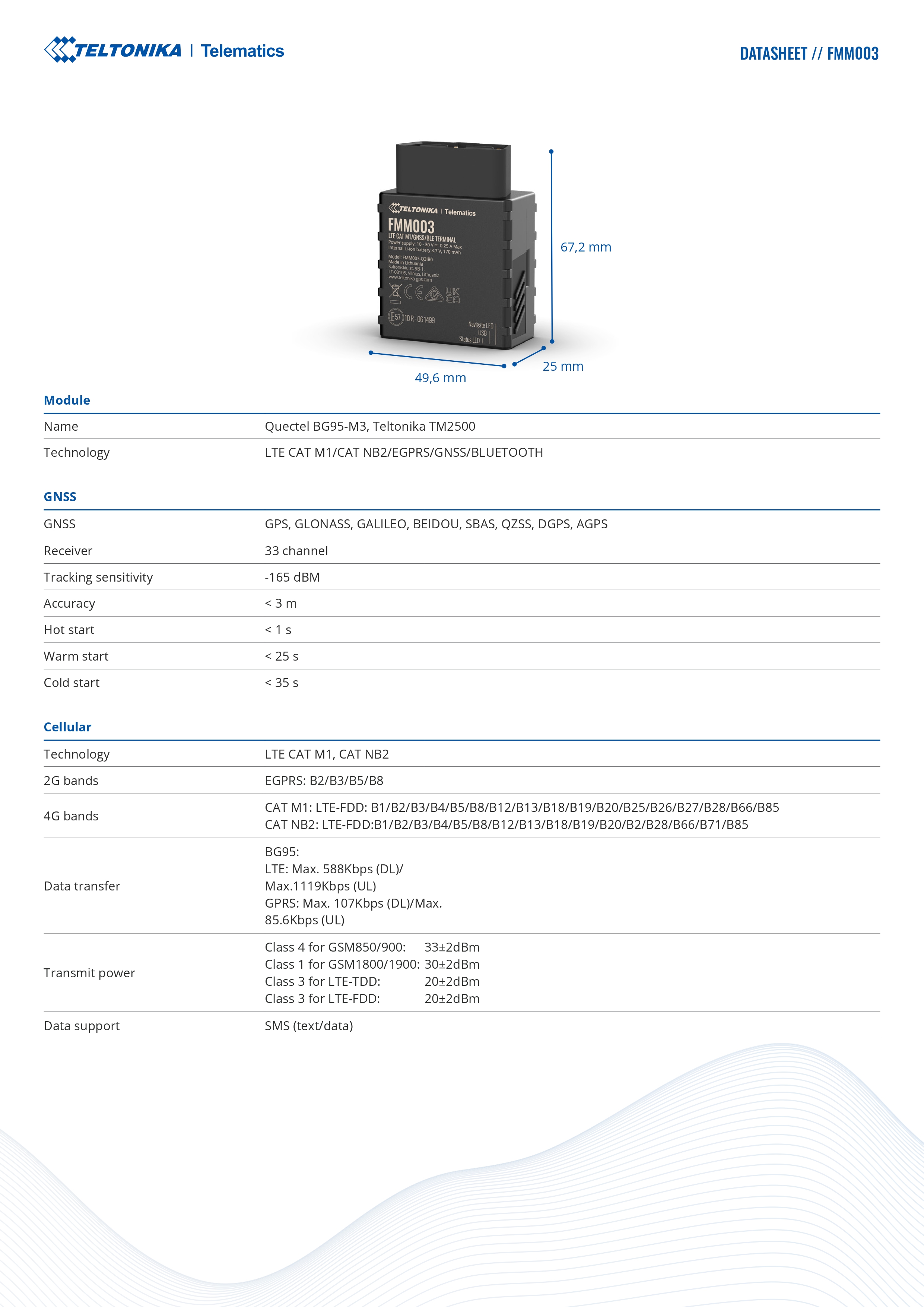 Product information