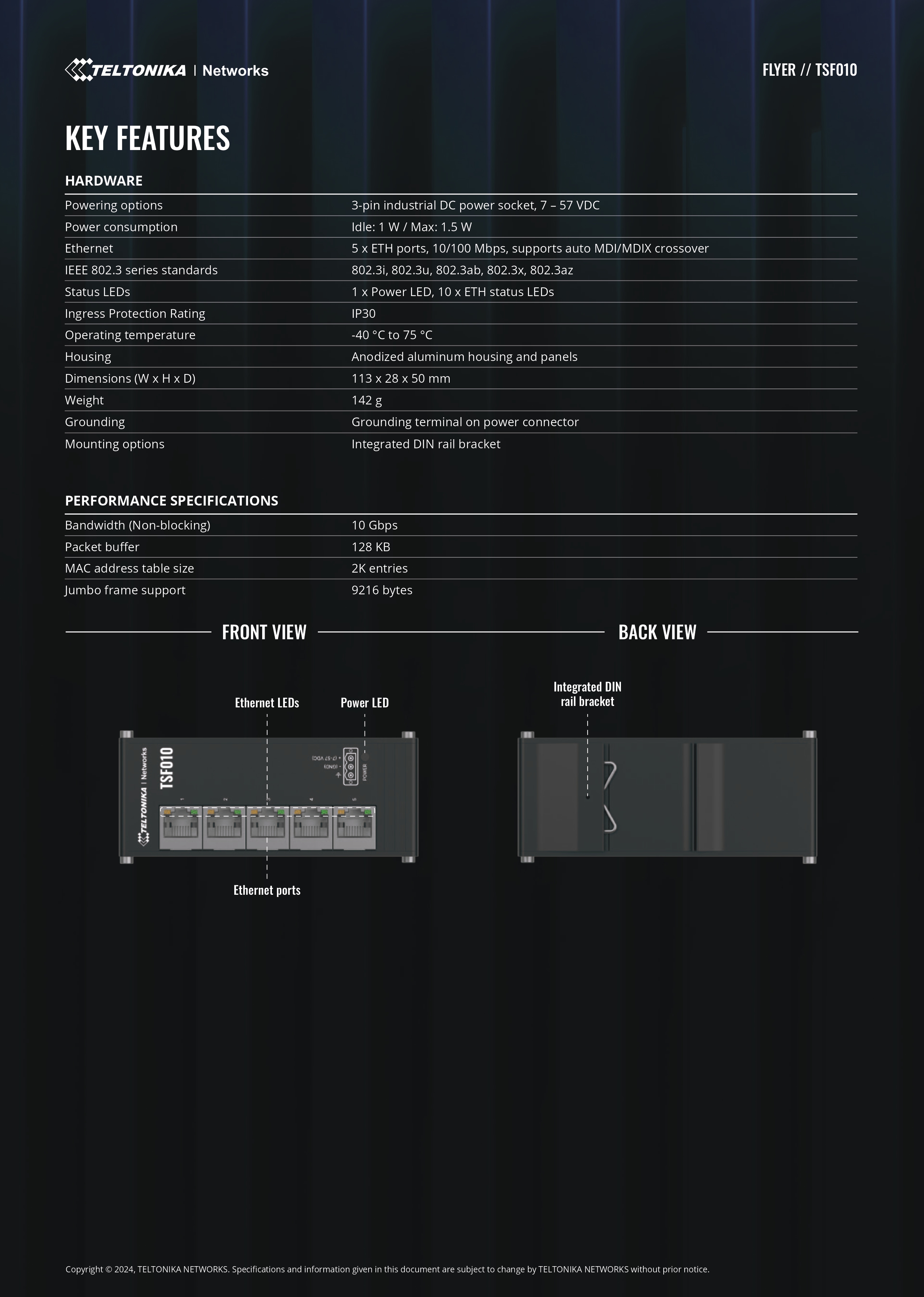 Product information