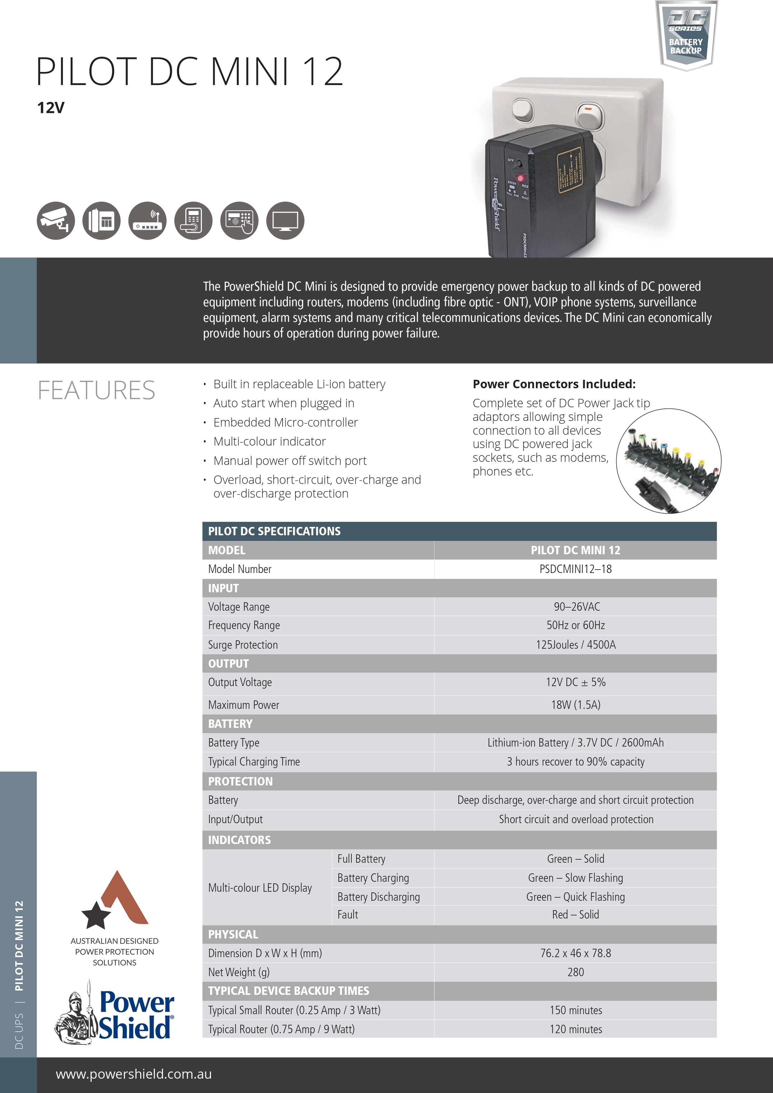 Product information