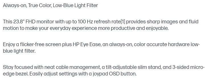 Product information