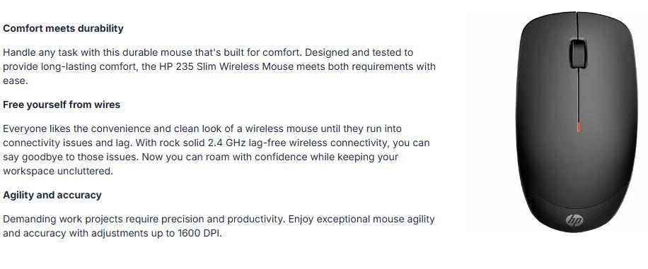 Product information