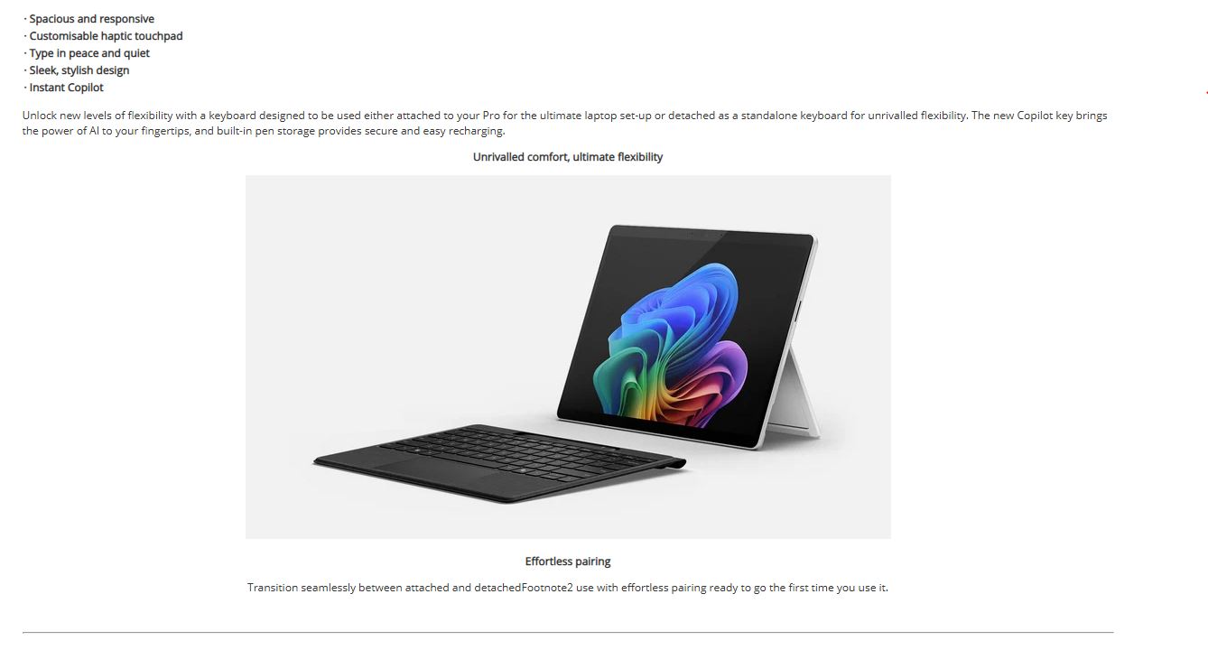 Product information