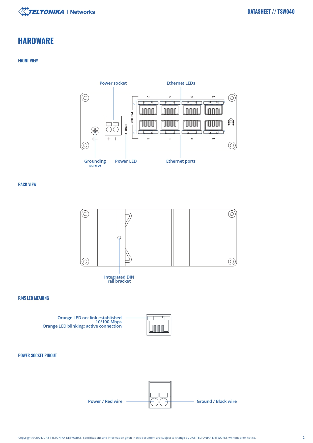 Product information