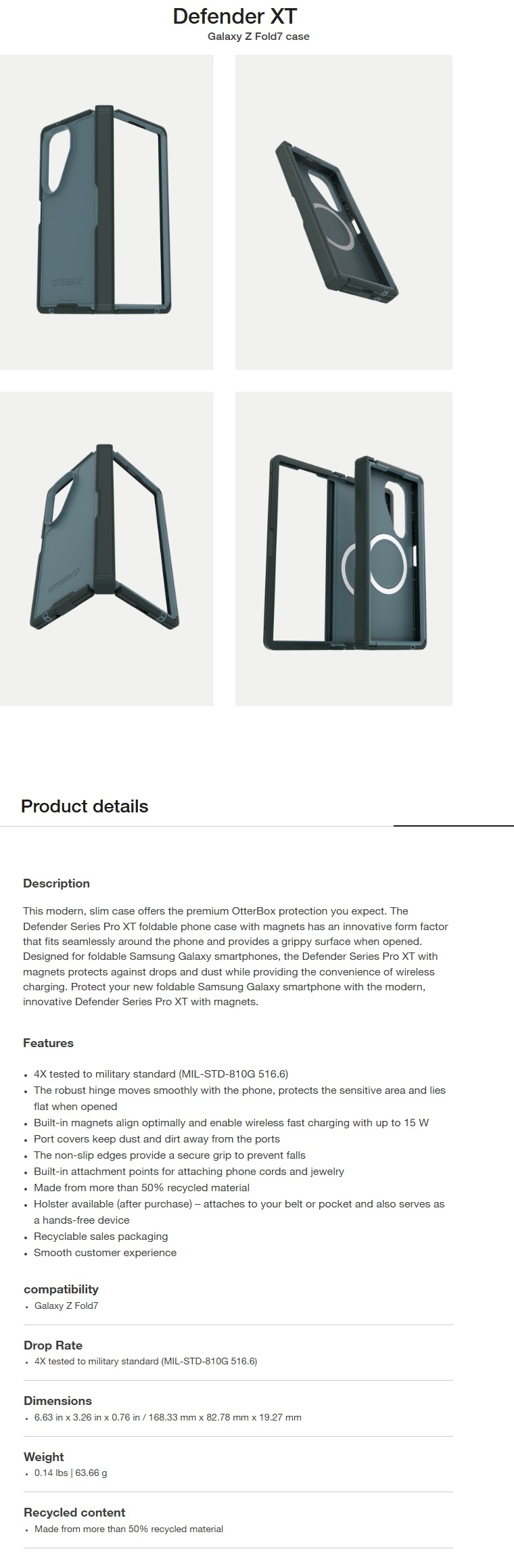 Product information