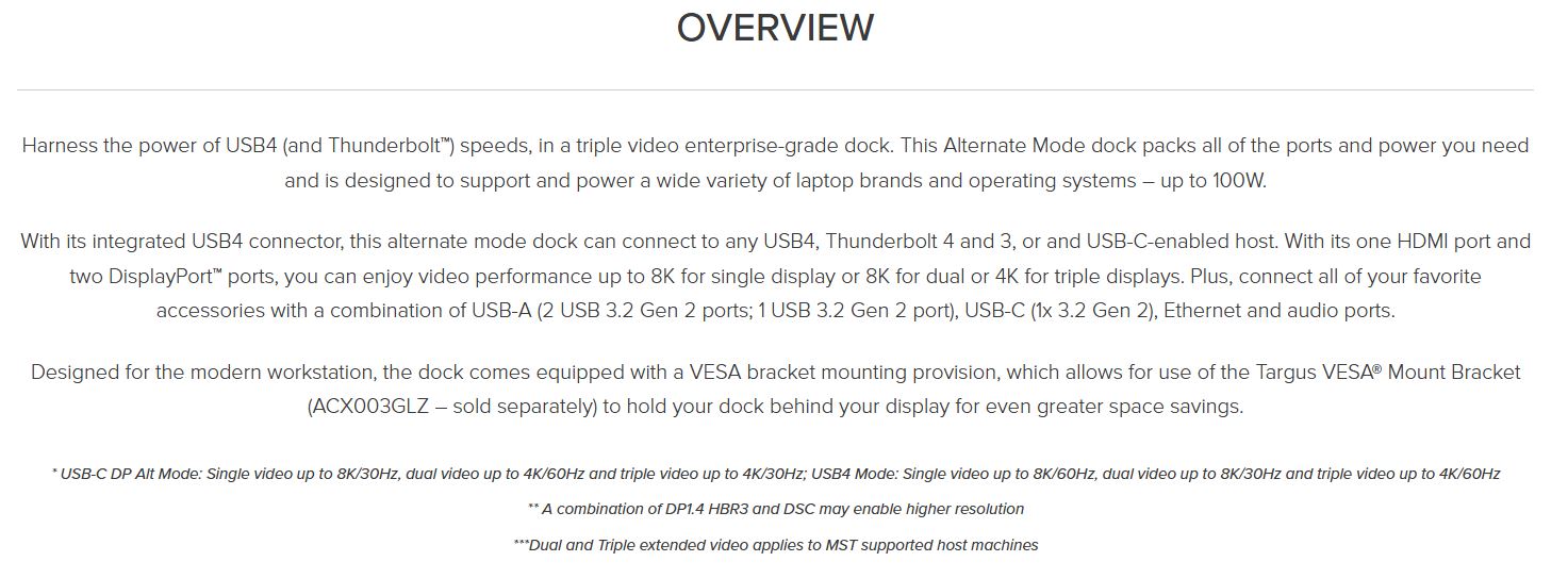 Product information