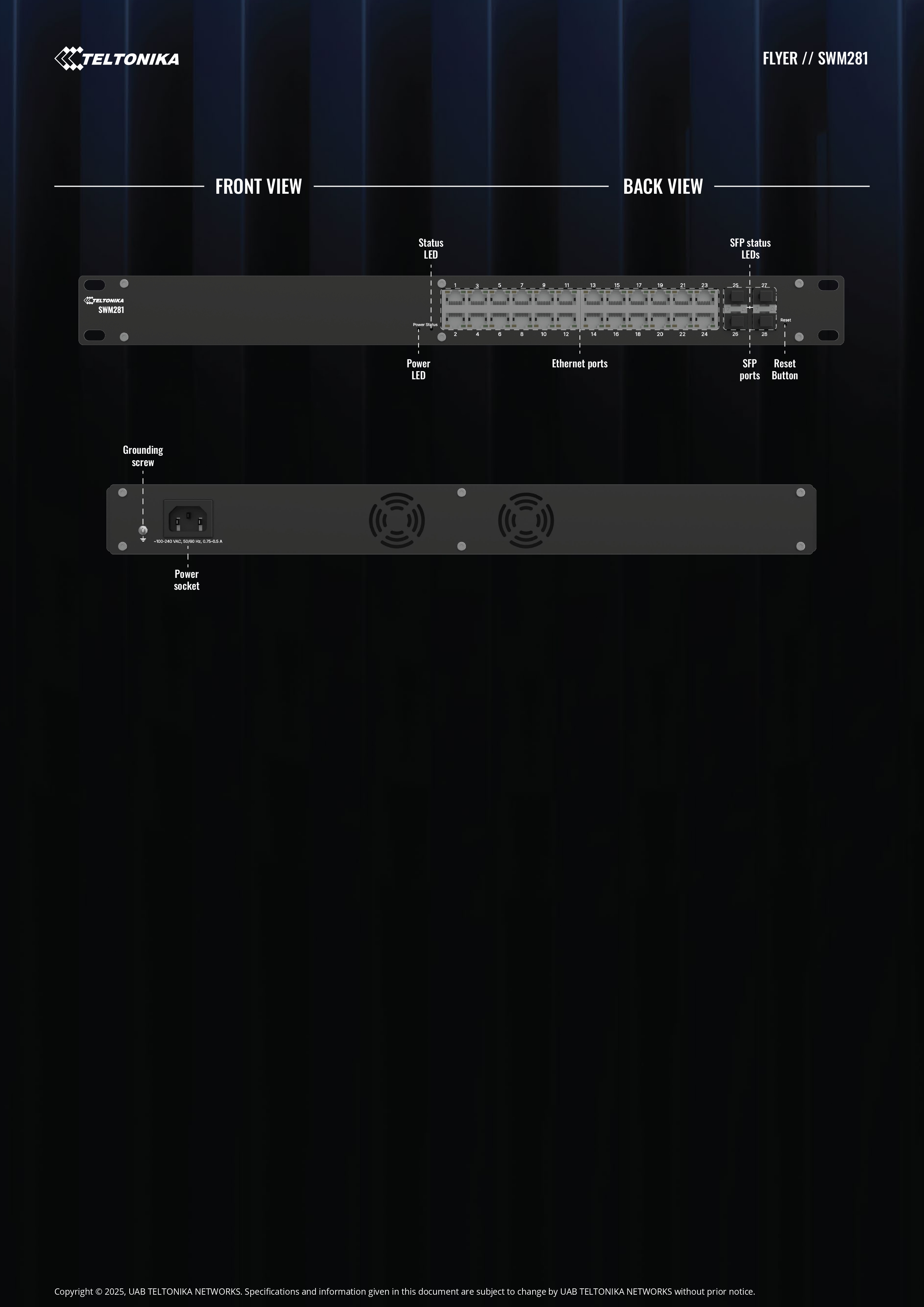 Product information