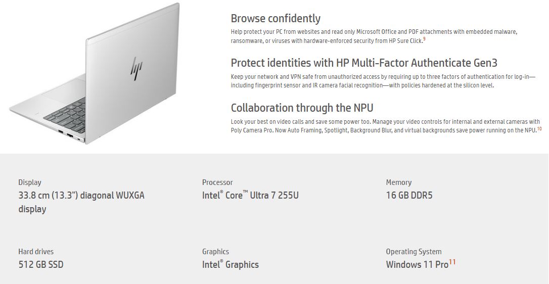 Product information