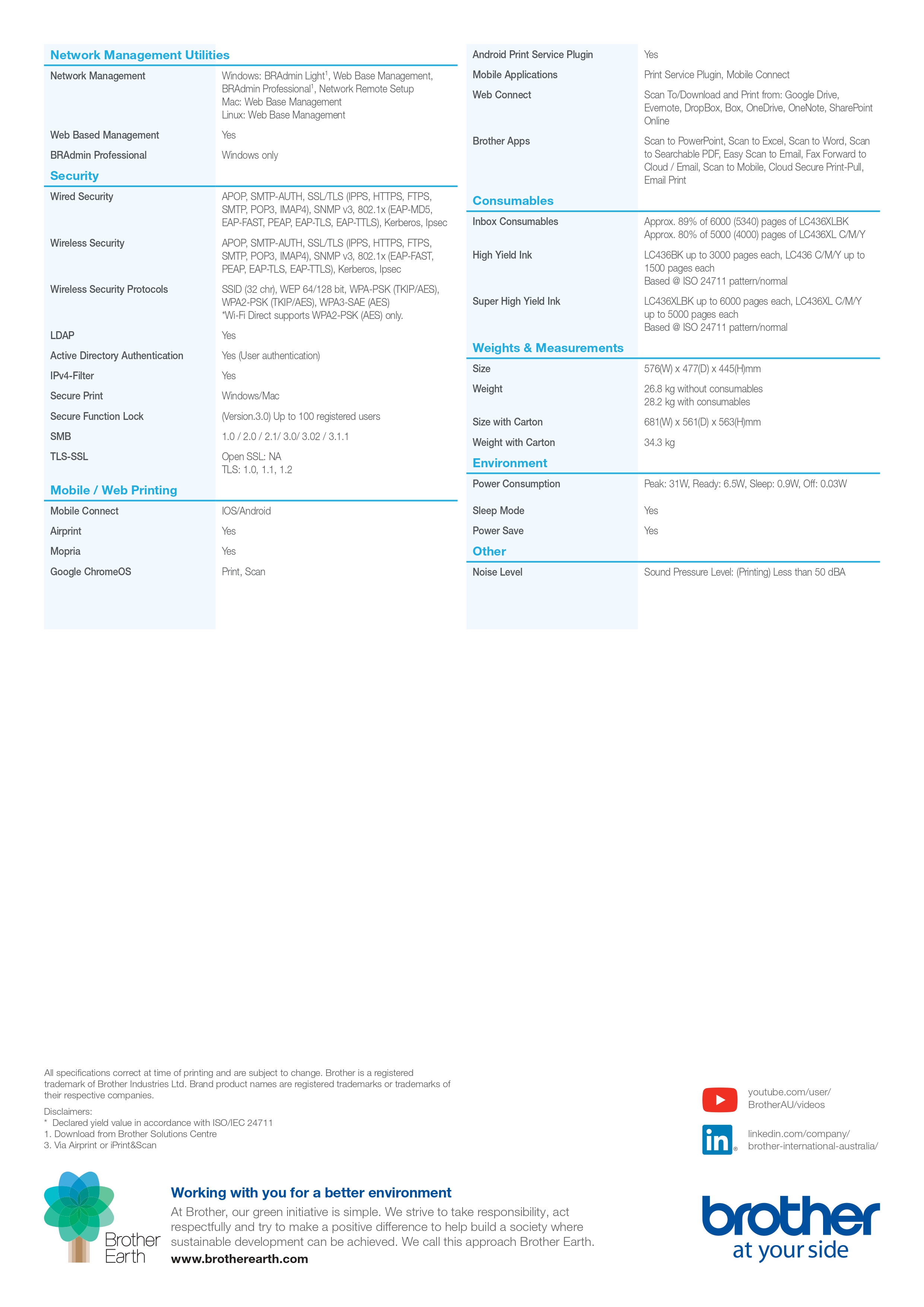 Product information