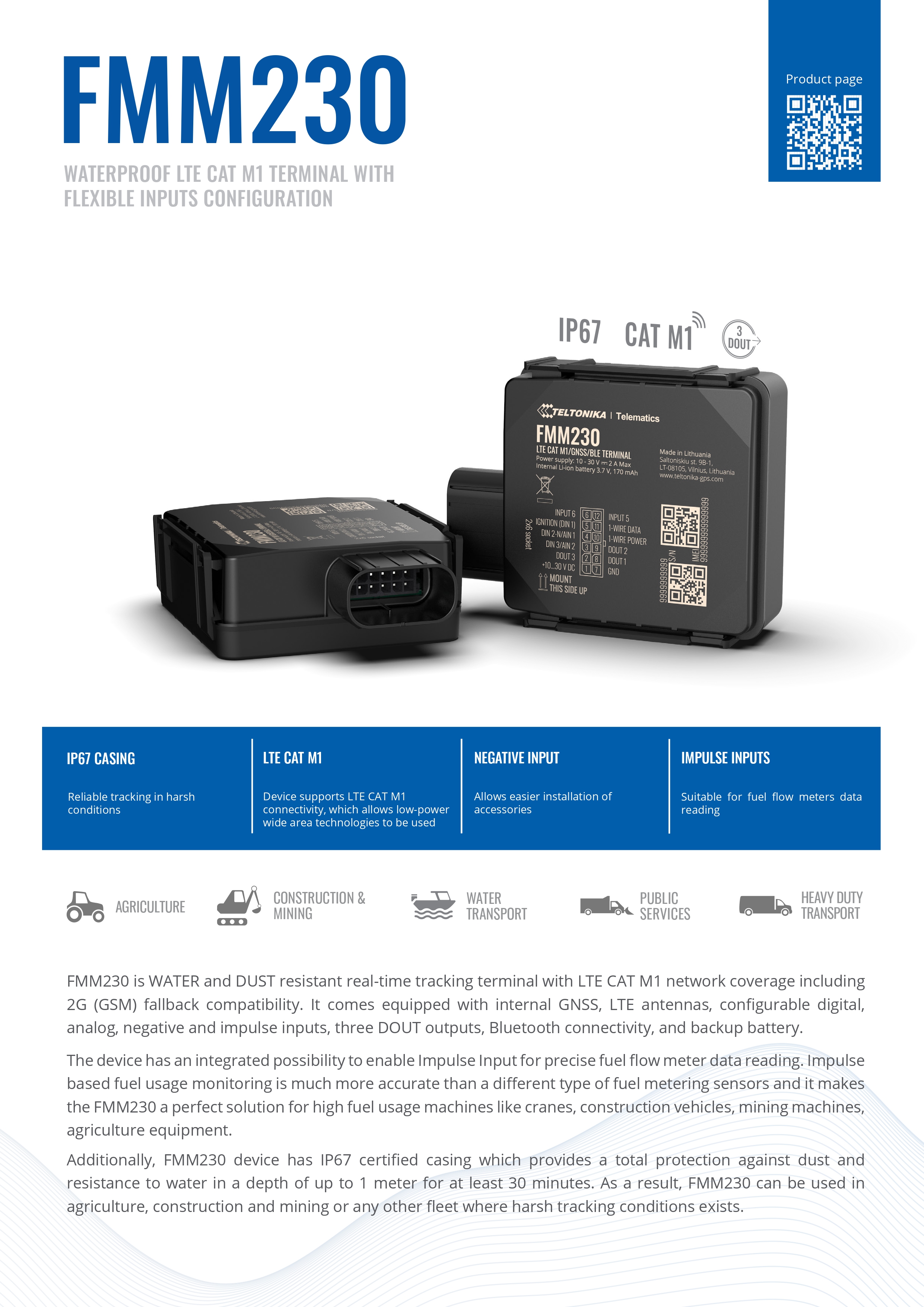 Product information